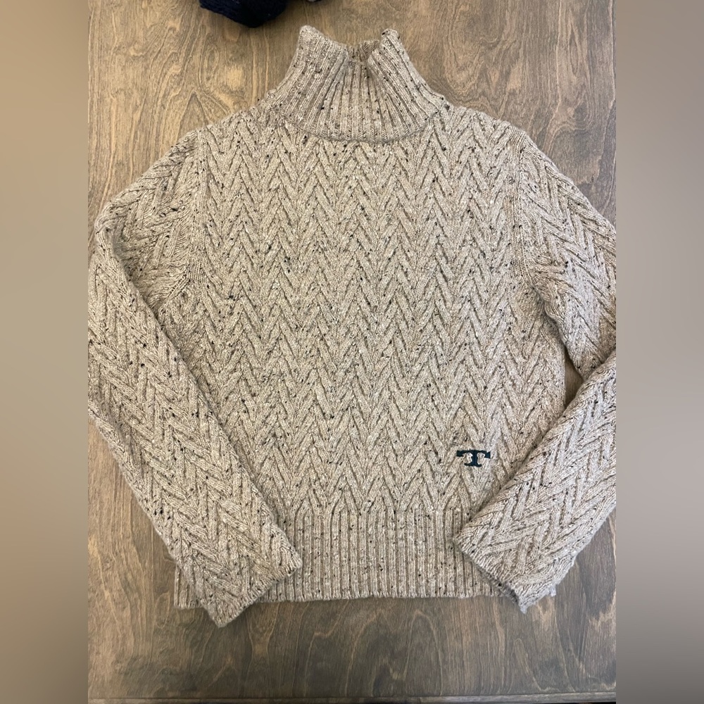 TORY BURCH womens wool sweater size small like new